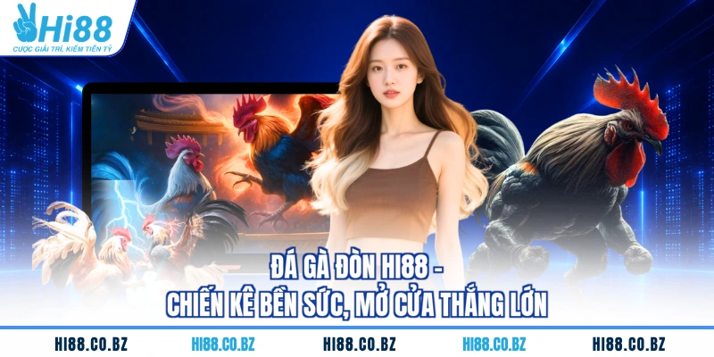 Đá Gà Đòn HI88 - Chiến Kê Bền Sức, Mở Cửa Thắng Lớn