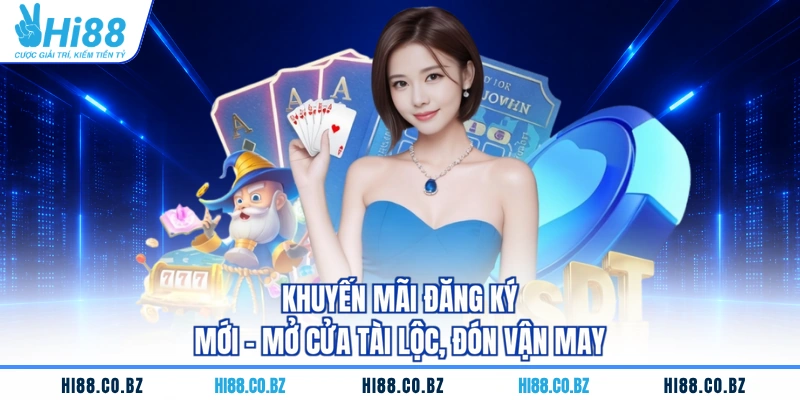 Khuyến Mãi Đăng Ký Mới - Mở Cửa Tài Lộc, Đón Vận May